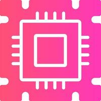 Processor Creative Icon Design vector