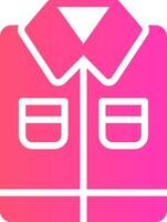 glyph Gradient Design vector