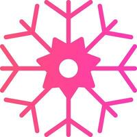 Snowflake Creative Icon Design vector