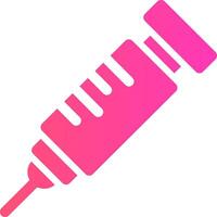 glyph Gradient Design vector