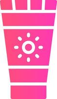 glyph Gradient Design vector