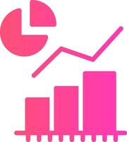 Statistical Analysis Creative Icon Design vector