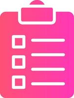 glyph Gradient Design vector