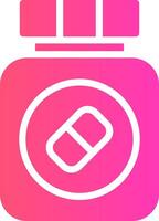glyph Gradient Design vector