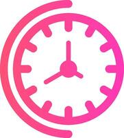 Timing Creative Icon Design vector