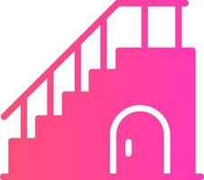 glyph Gradient Design vector