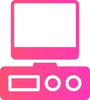 Computer Creative Icon Design vector