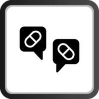 Dialogue Creative Icon Design vector