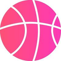 diseño de icono creativo de baloncesto vector