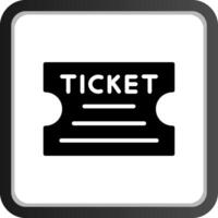 Ticket Creative Icon Design vector