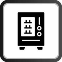 Vending Machine Creative Icon Design vector