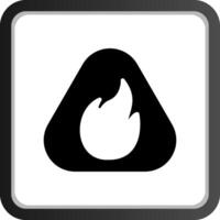 Flame Creative Icon Design vector