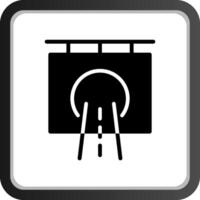 diseño de icono creativo de túnel vector