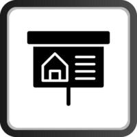 Property Presentation Creative Icon Design vector