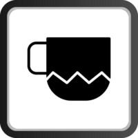 taza de diseño de icono creativo vector