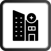 Hospital Property Creative Icon Design vector