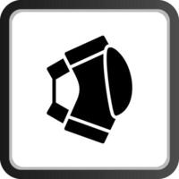 Kneepad Creative Icon Design vector