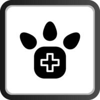 Veterinary Foot Creative Icon Design vector