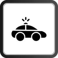 Police Car Creative Icon Design vector