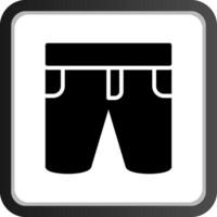 Shorts Creative Icon Design vector