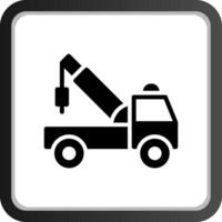 Tow Truck Creative Icon Design vector