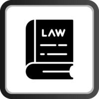 Law Book Creative Icon Design vector