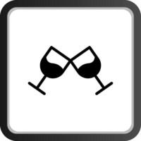 Glass Creative Icon Design vector