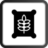 Seed Bag Creative Icon Design vector