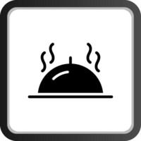 Serving Dish Creative Icon Design vector