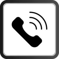 Phone Call Creative Icon Design vector