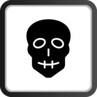 diseño de icono creativo de calavera vector