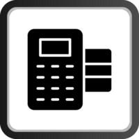 POS Terminal Creative Icon Design vector