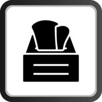Tissue Box Creative Icon Design vector