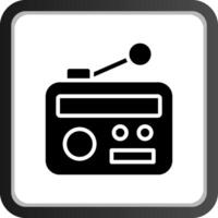 diseño de icono creativo de radio vector