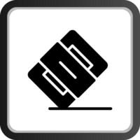 Eraser Creative Icon Design vector