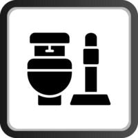 Toilet Creative Icon Design vector