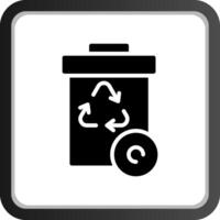 Recycle Bin Creative Icon Design vector