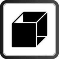 3d Cube Creative Icon Design vector