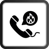 Emergency Call Creative Icon Design vector