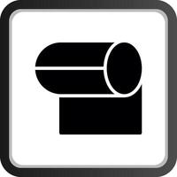 Tissue Roll Creative Icon Design vector