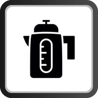 Electric Kettle Creative Icon Design vector