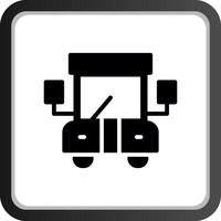 diseño de icono creativo de autobús escolar vector