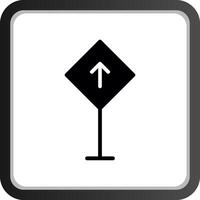 Road Sign Creative Icon Design vector