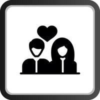 Couple Creative Icon Design vector