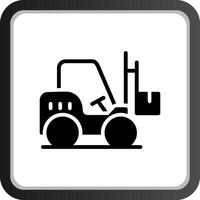 Forklift Creative Icon Design vector