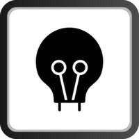 Light Bulb Creative Icon Design vector