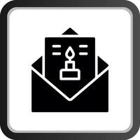 Birthday Card Creative Icon Design vector