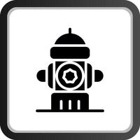 Hydrant Creative Icon Design vector
