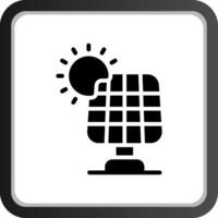 Solar Panel Creative Icon Design vector