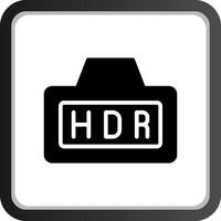 Hdr Creative Icon Design vector